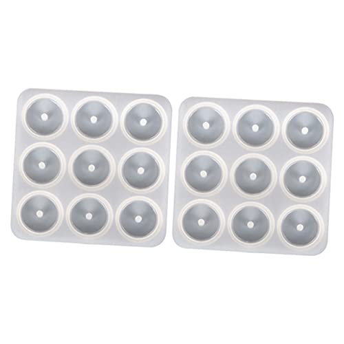 OFFIGAM 2 Stück DIY Silikonform für Schmuck Gießform für Halskettenanhänger Wiederverwendbar nicht Klebend Einfach zu Bedienen für DIY Handwerk und Dekoration OFFIGAM 2 Stück DIY Silikonform für Schmuck Gießform für Halskettenanhänger Wiederverwendbar nicht Klebend Einfach zu Bedienen für DIY Handwerk und Dekoration von OFFIGAM