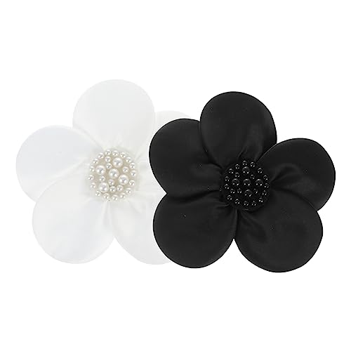 OFFIGAM 2 Stück Diy Perlen Inlaid Blumenapplikationen für Kleidung Hochwertige Stickerei Patches als Modisches Zubehör für Garment Design für Kreative Diy Projekte von OFFIGAM