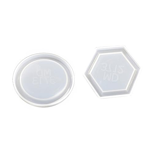 OFFIGAM 2 Stück Kristall-Epoxy-Form Herstellung Und Plattenform Backen sicher Form aus Epoxidharz Tablettform selber machen DIY Bastelform Schalenform Kieselgel OFFIGAM 2 Stück Kristall-Epoxy-Form Herstellung Und Plattenform Backen sicher Form aus Epoxidharz Tablettform selber machen DIY Bastelform Schalenform Kieselgel von OFFIGAM