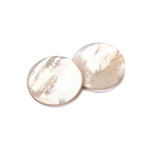 OFFIGAM 2 Stück Muschelrundmaterial zubehör Naturweiße Muschelperlen Schmuckdesigns Perlen OFFIGAM 2 Stück Muschelrundmaterial zubehör Naturweiße Muschelperlen Schmuckdesigns Perlen von OFFIGAM