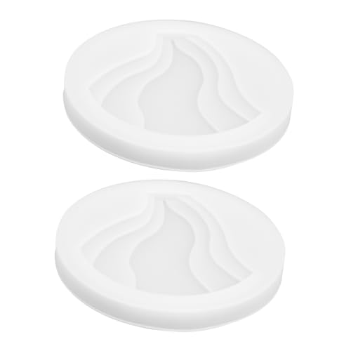 OFFIGAM 2 Stücke Insel Coaster Formen Fondantformen Becher drücken Gießform Schimmel für DIY Dekorform Silikon-Cup-Mattenform Epoxidform DIY-Form Schmuckform Kieselgel Weiß OFFIGAM 2 Stücke Insel Coaster Formen Fondantformen Becher drücken Gießform Schimmel für DIY Dekorform Silikon-Cup-Mattenform Epoxidform DIY-Form Schmuckform Kieselgel Weiß von OFFIGAM
