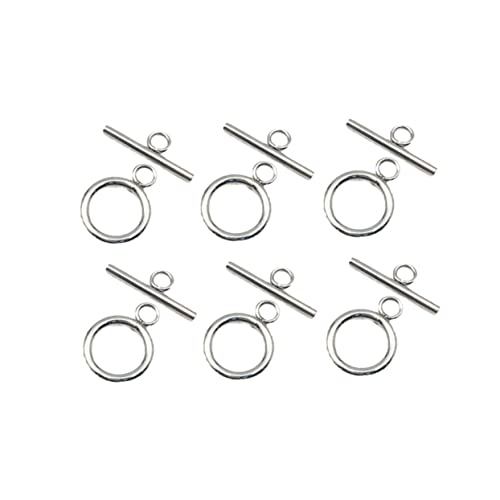OFFIGAM 20 Sätze DIY Schmuckverschlüsse To O Runde Knebelverschlüsse für Armbänder und für Schmuckherstellung und Kreative Projekte OFFIGAM 20 Sätze DIY Schmuckverschlüsse To O Runde Knebelverschlüsse für Armbänder und für Schmuckherstellung und Kreative Projekte von OFFIGAM
