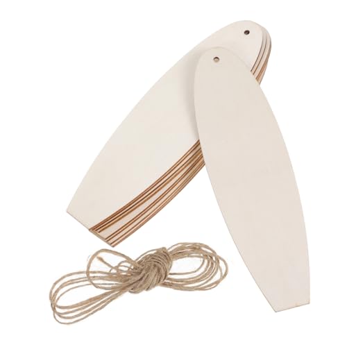 OFFIGAM 20 Stück DIY Surfbrett Holz Deko Unvollendete Surfboard Anhänger Küsten Accessoires für Strand und Heimdekoration Vielseitige Hängende Ornamente OFFIGAM 20 Stück DIY Surfbrett Holz Deko Unvollendete Surfboard Anhänger Küsten Accessoires für Strand und Heimdekoration Vielseitige Hängende Ornamente von OFFIGAM