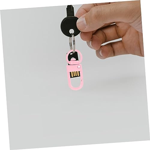 OFFIGAM 20 Stück Drehbare Karabiner Schlüsselringe Bunte Metall Clips für Taschen Geldbörsen und DIY Projekte für Handtaschen Riemen und Bastelarbeiten von OFFIGAM