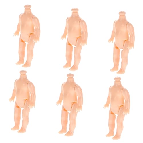 OFFIGAM 20 Stück Geschenkpuppenkörper Puppengelenke Puppenteile Puppenkörper für die Puppenherstellung DIY liefert Körperzubehör für Minipuppen DIY -Handwerk Plastik von OFFIGAM