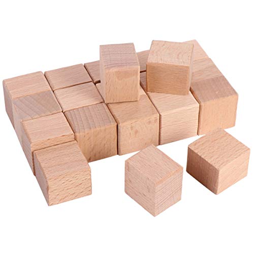 OFFIGAM 20 Stück Scrapbook-siegel Handwerk Basteln Speedball Journaling Für Herstellung Leer Spanplatte Junk-journal Retro Klein Scrapbooking Block Sammelalbum Puzzle Holz von OFFIGAM