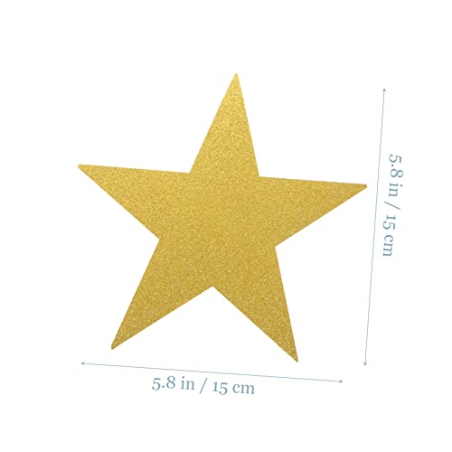 OFFIGAM 20 Stück Teiliges Goldene Papiersterne Funkelnde Ausschnitte Dekorative Wanddekoration für Klassenzimmer Pinnwand Diy Bastelprojekte Kreative Schwarze Brett Gestaltung OFFIGAM 20 Stück Teiliges Goldene Papiersterne Funkelnde Ausschnitte Dekorative Wanddekoration für Klassenzimmer Pinnwand Diy Bastelprojekte Kreative Schwarze Brett Gestaltung von OFFIGAM