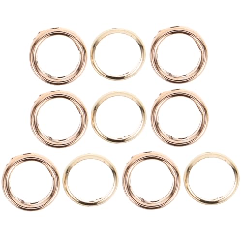 OFFIGAM 20 Stück Teiliges Metallperlenrahmen Runde Ringe Verbinder für Schmuckherstellung Geeignet für Armbänder und DIY Bastelprojekte OFFIGAM 20 Stück Teiliges Metallperlenrahmen Runde Ringe Verbinder für Schmuckherstellung Geeignet für Armbänder und DIY Bastelprojekte von OFFIGAM