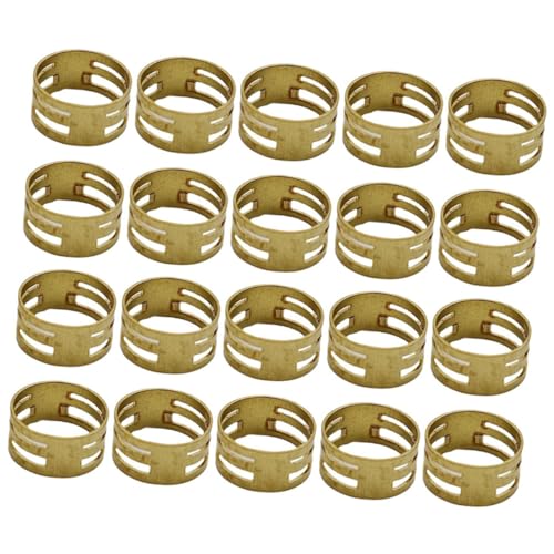 OFFIGAM 20 Stück Teiliges Sprungringöffner Öffnungen und Rillen Langlebiges Schmuckwerkzeug zum Einfachen Öffnen und Schließen von Ringen für DIY Schmuckherstellung OFFIGAM 20 Stück Teiliges Sprungringöffner Öffnungen und Rillen Langlebiges Schmuckwerkzeug zum Einfachen Öffnen und Schließen von Ringen für DIY Schmuckherstellung von OFFIGAM