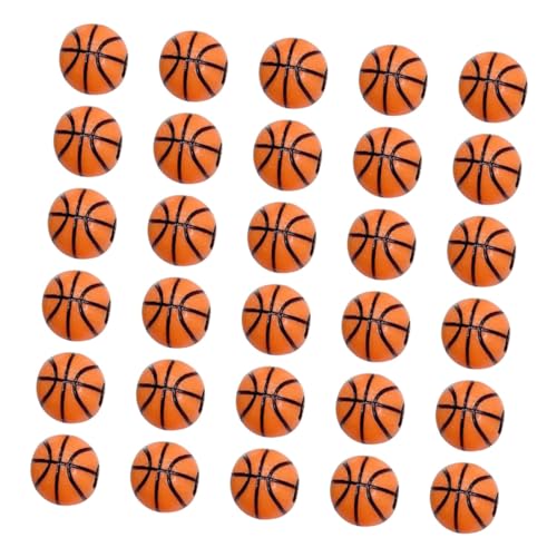 OFFIGAM 200 Stück Basketball Acrylperlen für DIY Schmuck Armband Zubehör Bastelbedarf für Kreative Projekte und OFFIGAM 200 Stück Basketball Acrylperlen für DIY Schmuck Armband Zubehör Bastelbedarf für Kreative Projekte und von OFFIGAM