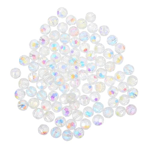 OFFIGAM 200 Stück Farbige Glasperlen für Schmuck DIY Dekorative Runde Spacer Perlen Vielseitige Bastelperlen für Armbänder und für Kreative Projekte von OFFIGAM