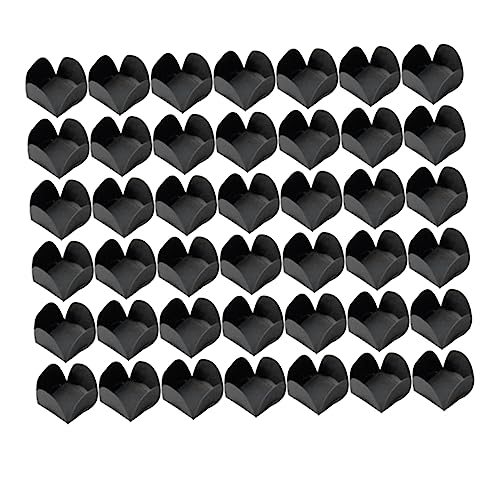 OFFIGAM 200 Stück Schokoladenverpackungen goldhochzeit hochzeitsdeco geburtstagszig verpackung cupcake boxen Mini-Schokolade Plätzchen Schokoladentablett Pralinenbecher Black OFFIGAM 200 Stück Schokoladenverpackungen goldhochzeit hochzeitsdeco geburtstagszig verpackung cupcake boxen Mini-Schokolade Plätzchen Schokoladentablett Pralinenbecher Black von OFFIGAM