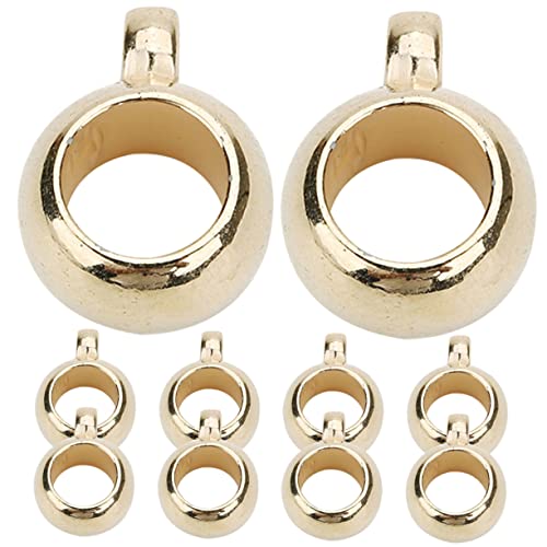 OFFIGAM 200Stücke DIY Kautionperlen mit Großem Schmuck Spacer Perlen für Handgefertigte und Armbänder Lochdurchmesser und Außendurchmesser OFFIGAM 200Stücke DIY Kautionperlen mit Großem Schmuck Spacer Perlen für Handgefertigte und Armbänder Lochdurchmesser und Außendurchmesser von OFFIGAM