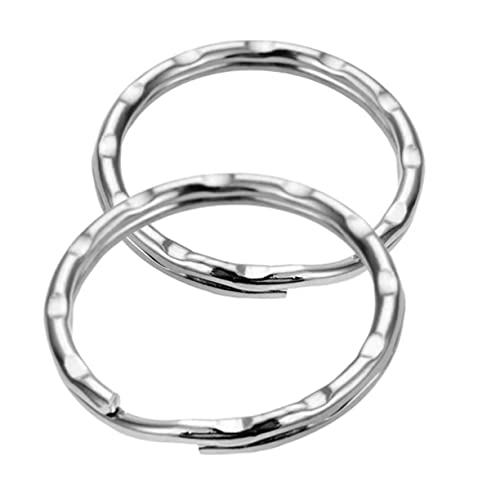 OFFIGAM 200Stücke Metall Schlüsselanhänger mit Flachen Geteilten Ringen Rostfrei und Langlebig für DIY Projekte Sichere Handhabung und Zuverlässiger Halt für Schlüssel OFFIGAM 200Stücke Metall Schlüsselanhänger mit Flachen Geteilten Ringen Rostfrei und Langlebig für DIY Projekte Sichere Handhabung und Zuverlässiger Halt für Schlüssel von OFFIGAM