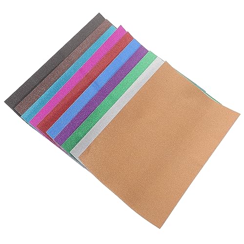 OFFIGAM 20Blätter Selbstklebendes Glitzer Kartonpapier Farbenfrohes Handwerkspapier für DIY Projekte Basteln und Dekoration M² für Kreative Bastelarbeiten OFFIGAM 20Blätter Selbstklebendes Glitzer Kartonpapier Farbenfrohes Handwerkspapier für DIY Projekte Basteln und Dekoration M² für Kreative Bastelarbeiten von OFFIGAM