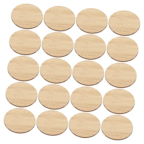 OFFIGAM 20Stücke Unfertige Runde Chips für DIY Malerei Glatte Oberfläche Kinderfreundlich für Bastelprojekte und Aktivitäten Zuhause OFFIGAM 20Stücke Unfertige Runde Chips für DIY Malerei Glatte Oberfläche Kinderfreundlich für Bastelprojekte und Aktivitäten Zuhause von OFFIGAM