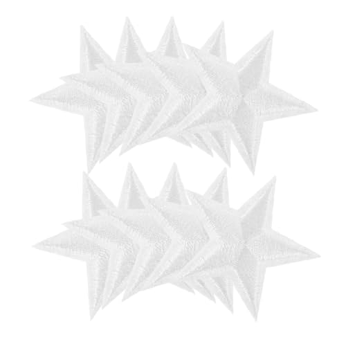 OFFIGAM 24 Stück Fünf Punkted Stern Aufnäher Bestickte Bügel Patches für Schuhe Hüte und Kleidung Einfaches Aufbügeln für Diy Projekte Strapazierfähiges Charmante Dekoration OFFIGAM 24 Stück Fünf Punkted Stern Aufnäher Bestickte Bügel Patches für Schuhe Hüte und Kleidung Einfaches Aufbügeln für Diy Projekte Strapazierfähiges Charmante Dekoration von OFFIGAM