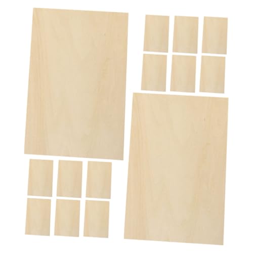 OFFIGAM 24Stücke Holzplatten für DIY Bastelprojekte Unlackierte Mehrzweck Holzbretter Holzstücke zum Gravieren und Schnitzen für Kunstwerke und Dekoration OFFIGAM 24Stücke Holzplatten für DIY Bastelprojekte Unlackierte Mehrzweck Holzbretter Holzstücke zum Gravieren und Schnitzen für Kunstwerke und Dekoration von OFFIGAM