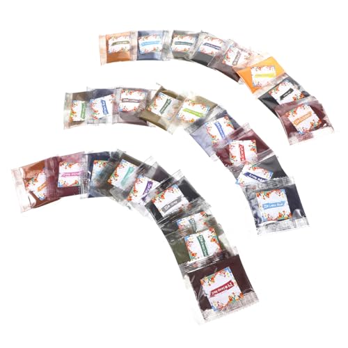OFFIGAM 26 Stück Teiliges DIY Tie Dye Farbpulver für Erwachsene Bunte Batikfarben für Kreative Projekte Einfaches Färben von Shirts und Textilien von OFFIGAM