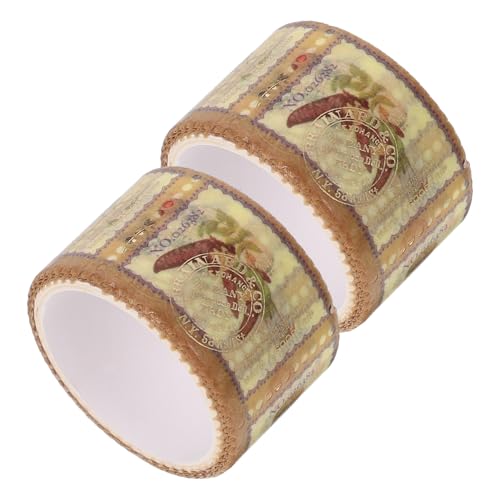 OFFIGAM 2Rollen Vintage Washi Tape mit Briefmarken Motiven Dekorative DIY Aufkleber für Journaling Scrapbooking und Bastelprojekte Zufällige Muster für Sammler OFFIGAM 2Rollen Vintage Washi Tape mit Briefmarken Motiven Dekorative DIY Aufkleber für Journaling Scrapbooking und Bastelprojekte Zufällige Muster für Sammler von OFFIGAM
