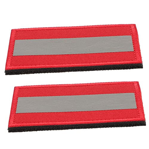OFFIGAM 2Stücke Reflektierender Patch für Kleidung Selbstklebender Sicherheits Patch für Rucksäcke Taschen und DIY Dekoration Hochsichtbar für im Dunkeln von OFFIGAM