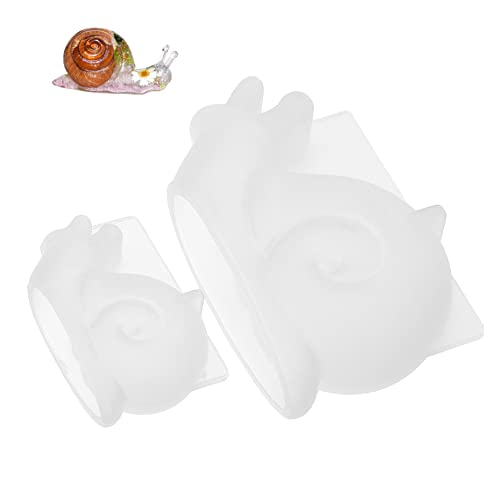 OFFIGAM 2Stücke Silikonformen Für Schneckenfiguren Wiederverwendbare Epoxidharz Formen Für DIY Handwerk Silikon Gießformen Für Garten Und Zuhause Schnecke OFFIGAM 2Stücke Silikonformen Für Schneckenfiguren Wiederverwendbare Epoxidharz Formen Für DIY Handwerk Silikon Gießformen Für Garten Und Zuhause Schnecke von OFFIGAM