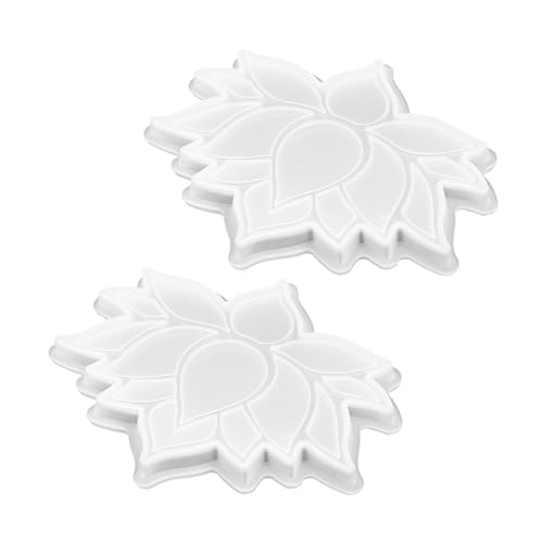 OFFIGAM 2Stücke Teiliges Untersetzer Silikonform DIY Epoxidharz Gießform für Tassenmatten Vielseitiges Werkzeug für Handwerksprojekte und OFFIGAM 2Stücke Teiliges Untersetzer Silikonform DIY Epoxidharz Gießform für Tassenmatten Vielseitiges Werkzeug für Handwerksprojekte und von OFFIGAM