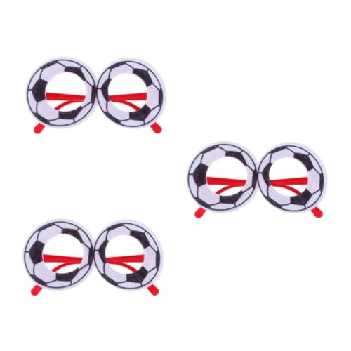 OFFIGAM 3 Stück Fußball Fanbrille im Fußball Stil Leichte Partyaccessoires für Europameisterschaft Vielseitig Einsetzbar für Fußballpartys und Veranstaltungen Komfortable und Stylische OFFIGAM 3 Stück Fußball Fanbrille im Fußball Stil Leichte Partyaccessoires für Europameisterschaft Vielseitig Einsetzbar für Fußballpartys und Veranstaltungen Komfortable und Stylische von OFFIGAM