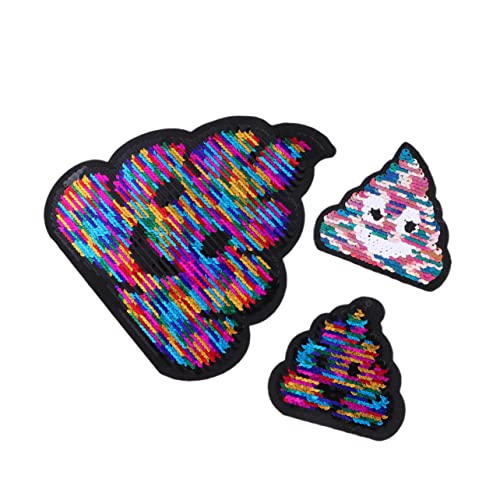 OFFIGAM 3 Stück Stoffaufkleber dekorative Patches gestickte Aufnäher Kostümaufkleber Applikationsaufnäher Gestickte Anwendung Patch für modische Kleidung Patch-Aufkleber für Kleidung Bunt OFFIGAM 3 Stück Stoffaufkleber dekorative Patches gestickte Aufnäher Kostümaufkleber Applikationsaufnäher Gestickte Anwendung Patch für modische Kleidung Patch-Aufkleber für Kleidung Bunt von OFFIGAM
