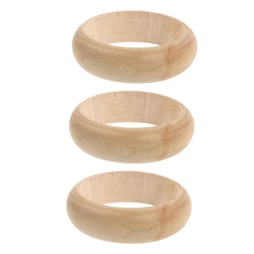 OFFIGAM 3 Stück Teiliges Set Natürliche Holzringe für DIY Handwerk Unbehandelte Holzscheiben für Bastelprojekte Glatte Holzringe für Schmuckherstellung und Dekoration OFFIGAM 3 Stück Teiliges Set Natürliche Holzringe für DIY Handwerk Unbehandelte Holzscheiben für Bastelprojekte Glatte Holzringe für Schmuckherstellung und Dekoration von OFFIGAM