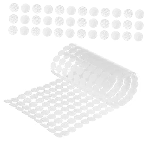 OFFIGAM 306 Paare Selbstklebende Klettpunkte für Bastelarbeiten Wiederablösbar Stark Haftend Vielseitig Einsetzbar für Plastik und Mehr von OFFIGAM