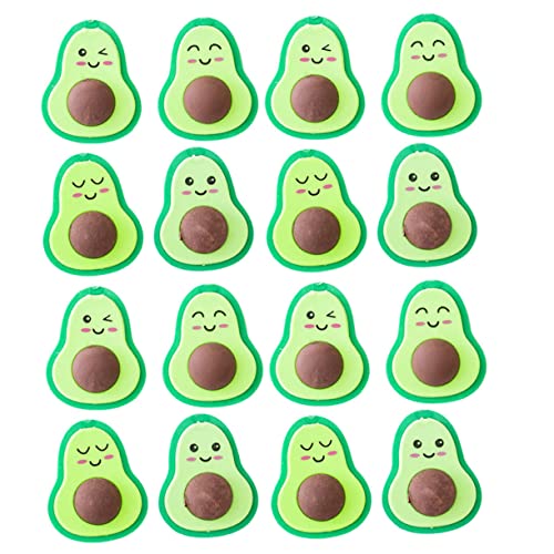 OFFIGAM 36 Stück Cartoon Radiergummis Avocado für Kreative Umweltfreundliche Radiergummis für Schule und Kindergarten für Schüler und Mitgebsel von OFFIGAM