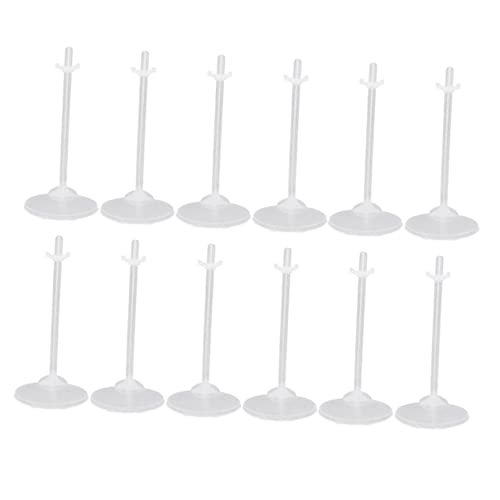 OFFIGAM 36Stücke Transparente Puppenständer aus Kunststoff Stabiler Puppenhalter für Display und Aufbewahrung für Sammler und Puppenliebhaber OFFIGAM 36Stücke Transparente Puppenständer aus Kunststoff Stabiler Puppenhalter für Display und Aufbewahrung für Sammler und Puppenliebhaber von OFFIGAM