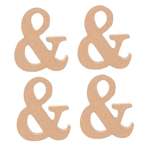 OFFIGAM 4 Stück Englische Ornamente Willkommen Hochzeit Esstisch dein bewaldet büro dekoration bürodekoration Geschenkidee Partydeko im Haushalt verschleißfeste Tischdekoration Holz OFFIGAM 4 Stück Englische Ornamente Willkommen Hochzeit Esstisch dein bewaldet büro dekoration bürodekoration Geschenkidee Partydeko im Haushalt verschleißfeste Tischdekoration Holz von OFFIGAM