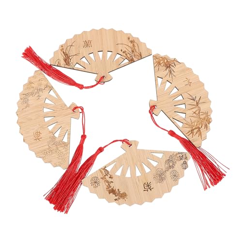 OFFIGAM 4 Stück Fan-lesezeichen Lesezeichen Für Frauen Dekoration Im Chinesischen Stil Lesezeichen Für Chinesische Elemente Einzigartige Lesezeichen Für Buchliebhaber Khaki Bambus OFFIGAM 4 Stück Fan-lesezeichen Lesezeichen Für Frauen Dekoration Im Chinesischen Stil Lesezeichen Für Chinesische Elemente Einzigartige Lesezeichen Für Buchliebhaber Khaki Bambus von OFFIGAM