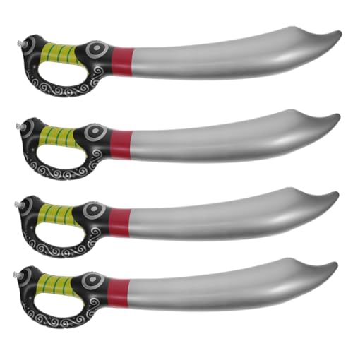 OFFIGAM 4 Stück Pirat Piratenkostüm Piratenschwert Aufblasbares Piratenschwert Piratenzubehör Piratenpartyspiele Ninja Schwerter Für Piraten Aufblasbare Piratenrequisiten Aus OFFIGAM 4 Stück Pirat Piratenkostüm Piratenschwert Aufblasbares Piratenschwert Piratenzubehör Piratenpartyspiele Ninja Schwerter Für Piraten Aufblasbare Piratenrequisiten Aus von OFFIGAM