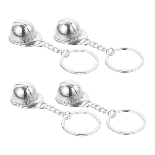 OFFIGAM 4 Stück Schlüsselanhänger Leicht Taschencharme für Bau Themenpartys und Sicherheitsgeschenke von OFFIGAM