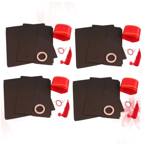 OFFIGAM 4 Stücke Arztmaterial Abschluss Bastelsets aus Papier für Bausätze Graduierung DIY Handwerk Graduierung handgemachtes Material graduierungshut DIY Material von OFFIGAM