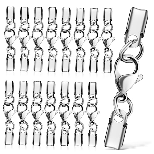 OFFIGAM 40 Stück Lobster Claw Verschlüsse für Schmuckherstellung Robuste Karabinerhaken für Armbänder und DIY Bastelprojekte OFFIGAM 40 Stück Lobster Claw Verschlüsse für Schmuckherstellung Robuste Karabinerhaken für Armbänder und DIY Bastelprojekte von OFFIGAM