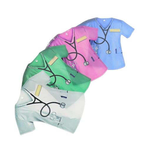 OFFIGAM 4pcs Doctor Nurse Keychains Einzigartige Präsentiert Schlüsselanhänger Für Medizinische Fachkräfte Stilvoller Schlüsselinhaber Für Partyversorgungen Bag Pendants von OFFIGAM
