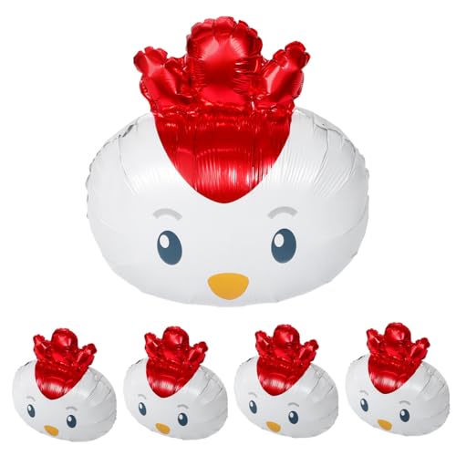 OFFIGAM 5 Stück Kükenballon Happy Birthday Ballon Hühnerballons Hahn Geburtstagsdekoration Bauernhof Geburtstagsballons Huhn Aluminiumballon Bauernhof Tierballons Aluminiumfolie OFFIGAM 5 Stück Kükenballon Happy Birthday Ballon Hühnerballons Hahn Geburtstagsdekoration Bauernhof Geburtstagsballons Huhn Aluminiumballon Bauernhof Tierballons Aluminiumfolie von OFFIGAM