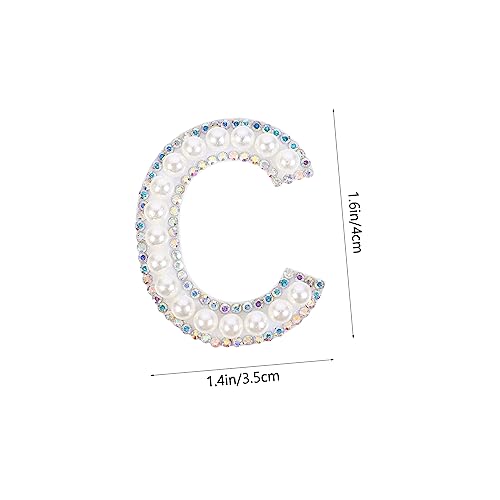 OFFIGAM 5 Stück Perlenglitzer Buchstaben Aufnäher zum Aufbügeln Bunte Strass Applikationen für Kleidung Taschen Hüte DIY Robuste Textil Patches zum Aufnähen und Verzieren OFFIGAM 5 Stück Perlenglitzer Buchstaben Aufnäher zum Aufbügeln Bunte Strass Applikationen für Kleidung Taschen Hüte DIY Robuste Textil Patches zum Aufnähen und Verzieren von OFFIGAM