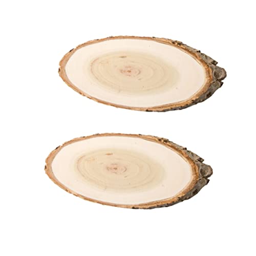 OFFIGAM 5 Stück feste Holzspäne bellen Planke Kiefernbrett Scheibe groß Wandanzeigetafel ovales Brett hängend Brett zum Aufhängen an der Wand Anhänger aus Holzbrett OFFIGAM 5 Stück feste Holzspäne bellen Planke Kiefernbrett Scheibe groß Wandanzeigetafel ovales Brett hängend Brett zum Aufhängen an der Wand Anhänger aus Holzbrett von OFFIGAM