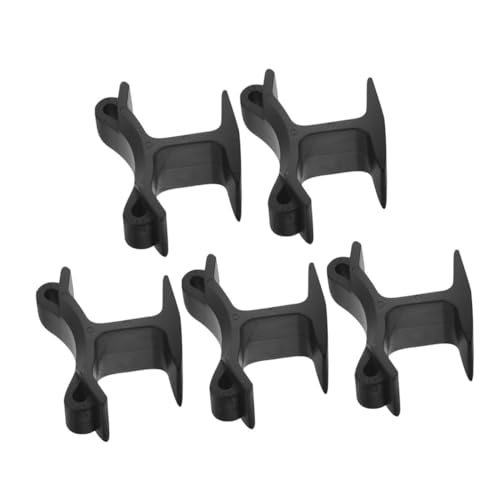 OFFIGAM 5-teiliger Pfeifen-fingerhalter Für Den Außenbereich: Verstärkter Pvc-clip – Notfall-signalwerkzeug Für Fitness-sitzungen Im Fitnessstudio – Zubehör Für Das Sporttraining von OFFIGAM