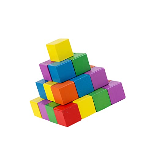 OFFIGAM 50 Stück Baumaterialblöcke Farbwürfel Würfel Bauen Regenbogen Würfel zählen Bausteine Malerei Bastelwürfel aus Holz quadratischer Holzblock bunter würfel selber Machen Bambus OFFIGAM 50 Stück Baumaterialblöcke Farbwürfel Würfel Bauen Regenbogen Würfel zählen Bausteine Malerei Bastelwürfel aus Holz quadratischer Holzblock bunter würfel selber Machen Bambus von OFFIGAM
