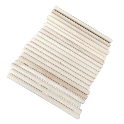 OFFIGAM 50 Stück DIY -Holzstabmodell zylindrisch Form Hartholz groß Stöcke Modellmaterial bauen runde Holzstäbe Holzstangen Stickmaterial selber machen Bambus OFFIGAM 50 Stück DIY -Holzstabmodell zylindrisch Form Hartholz groß Stöcke Modellmaterial bauen runde Holzstäbe Holzstangen Stickmaterial selber machen Bambus von OFFIGAM