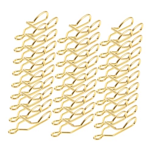 OFFIGAM 50 Stück Teiliges Robuste Eisendraht verschlussclips für Taschenuhrenketten Vielseitige DIY kettenzubehör Rostbeständig Klassisches Design Geeignet für Cowboy Hosenketten OFFIGAM 50 Stück Teiliges Robuste Eisendraht verschlussclips für Taschenuhrenketten Vielseitige DIY kettenzubehör Rostbeständig Klassisches Design Geeignet für Cowboy Hosenketten von OFFIGAM