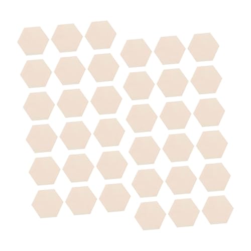 OFFIGAM 50 Stück Unlackierte Sechseckige Holzstücke für Bastelprojekte Naturholz Scheiben für Rustikale Beschilderungen DIY Holzdekorationen und Bastelmaterialien OFFIGAM 50 Stück Unlackierte Sechseckige Holzstücke für Bastelprojekte Naturholz Scheiben für Rustikale Beschilderungen DIY Holzdekorationen und Bastelmaterialien von OFFIGAM