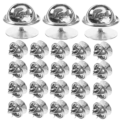 OFFIGAM 50sätze Verriegelbare Anstecknadelrücken Aus Metall Zum Basteln Mit Clutch-rückseite Edelstahl Krawatte Tack Pin Locking Zurück Versorgung Geeignet Für Broschen Accessoires OFFIGAM 50sätze Verriegelbare Anstecknadelrücken Aus Metall Zum Basteln Mit Clutch-rückseite Edelstahl Krawatte Tack Pin Locking Zurück Versorgung Geeignet Für Broschen Accessoires von OFFIGAM