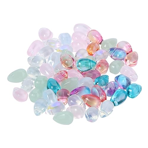 OFFIGAM 50Stücke Glastropfen Perlen Quaste Anhänger für DIY Schmuckherstellung Handgemachtes Zubehör Gemischten Farben für Armbänder Halsketten Anhänger von OFFIGAM